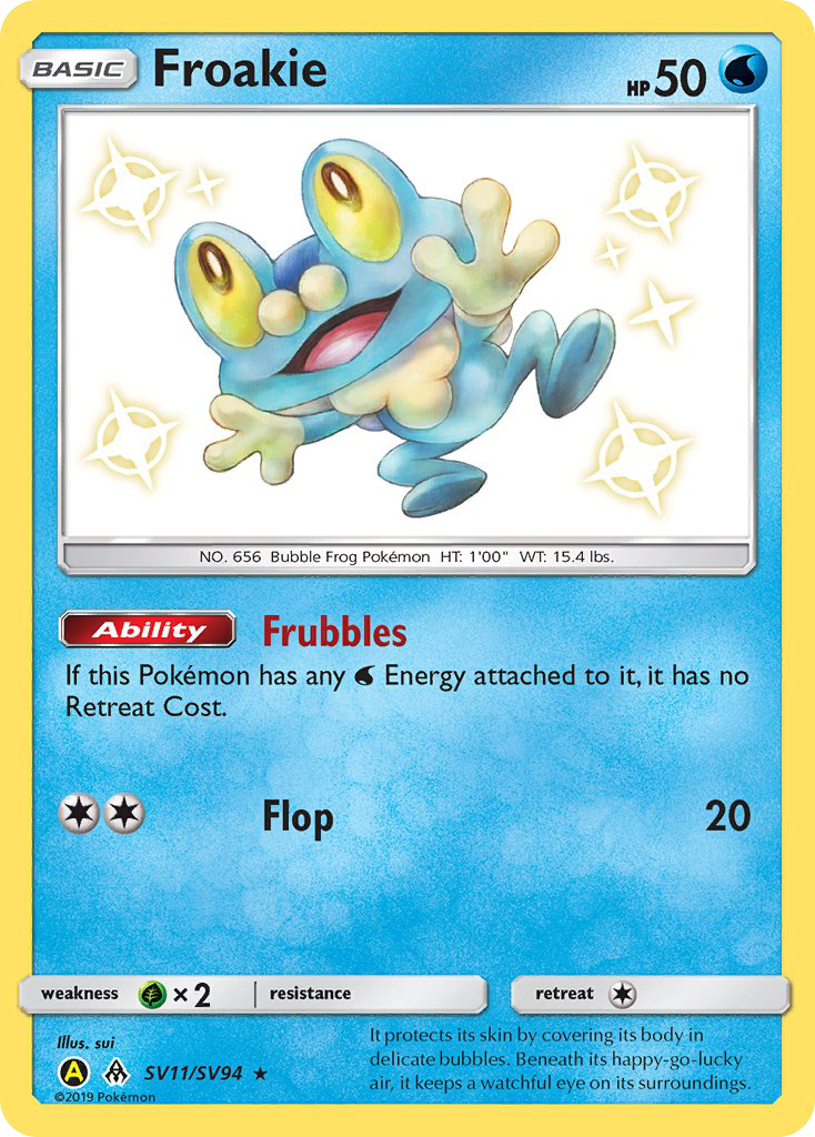 Froakie (SV11/SV94) [Sun & Moon: Hidden Fates - Shiny Vault] | Good Games North