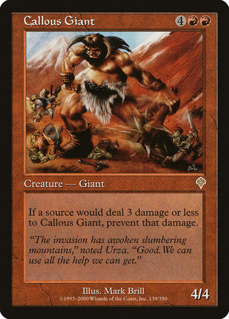 Callous Giant [Invasion] | Good Games North