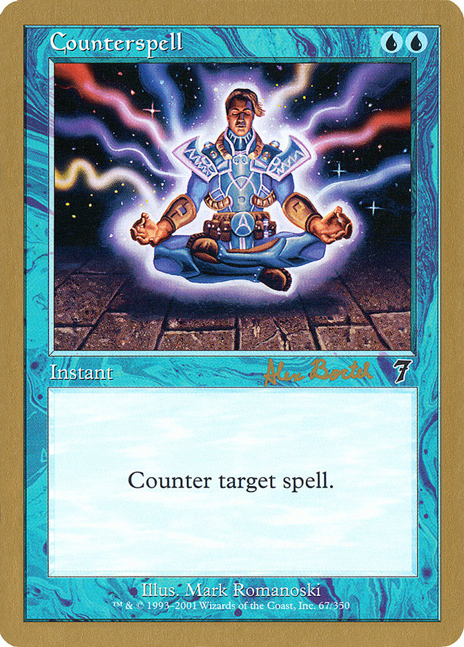 Counterspell (Alex Borteh) (7ED) [World Championship Decks 2001] | Good Games North