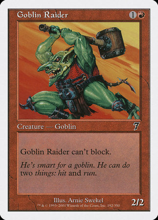 Goblin Raider [Seventh Edition] | Good Games North
