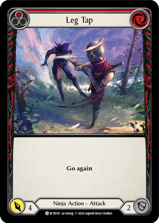 Leg Tap (Red) [U-WTR101] (Welcome to Rathe Unlimited)  Unlimited Normal | Good Games North