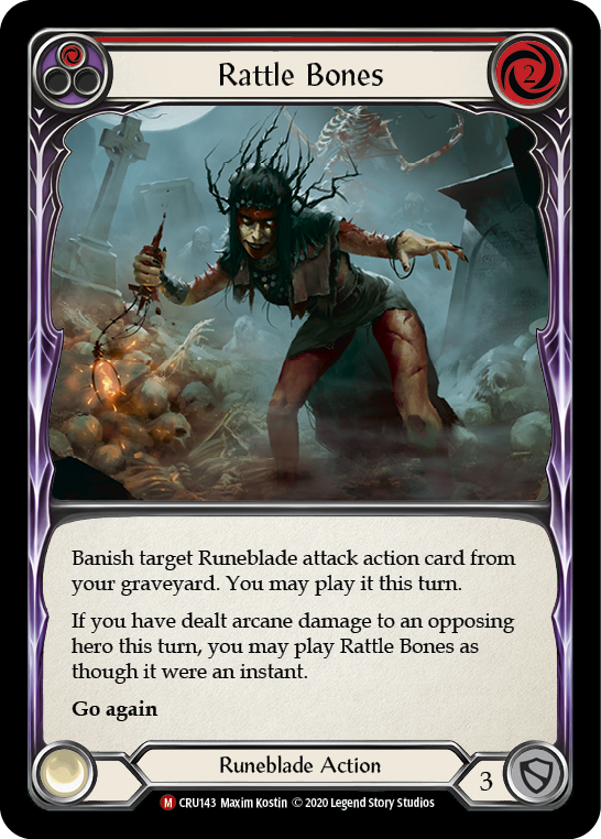 Rattle Bones [CRU143] 1st Edition Normal | Good Games North