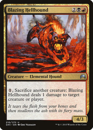 Blazing Hellhound [Magic Origins] | Good Games North