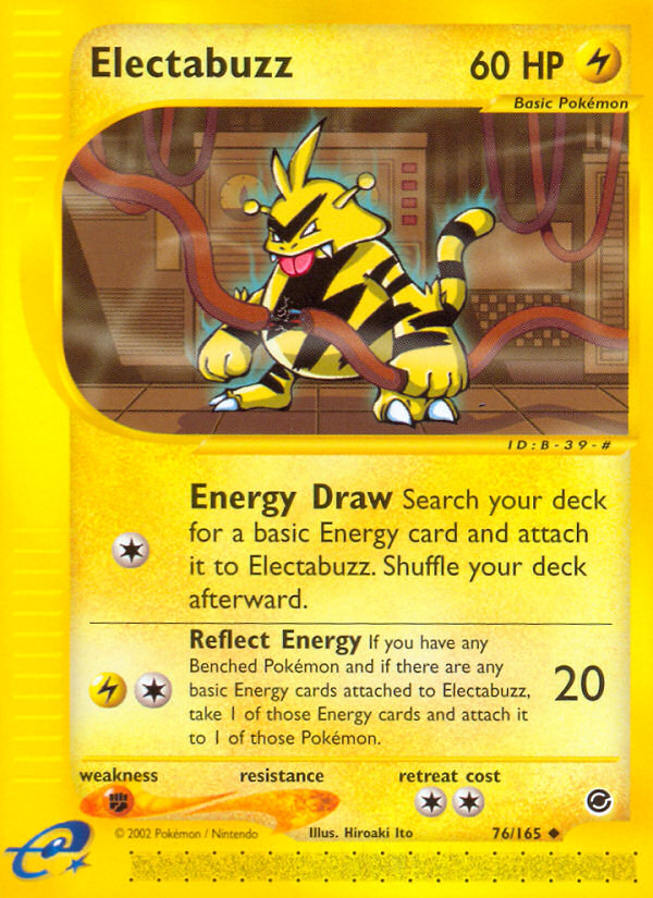 Electabuzz (76/165) [Expedition: Base Set] | Good Games North