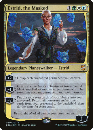 Estrid, the Masked [Commander 2018] | Good Games North