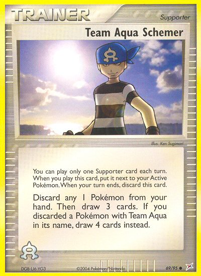 Team Aqua Schemer (69/95) [EX: Team Magma vs Team Aqua] | Good Games North