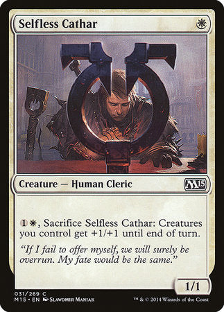 Selfless Cathar [Magic 2015] | Good Games North