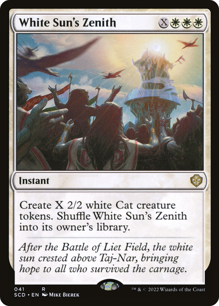 White Sun's Zenith [Starter Commander Decks] | Good Games North