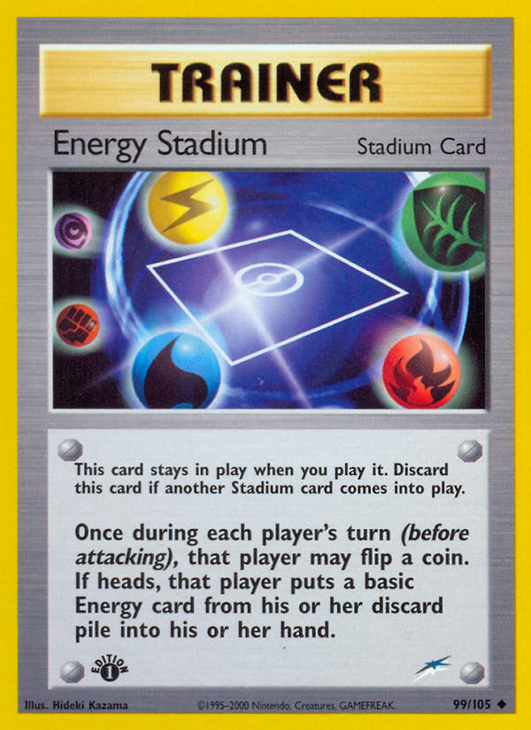 Energy Stadium (99/105) [Neo Destiny 1st Edition] | Good Games North