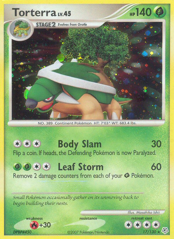 Torterra (17/130) [Diamond & Pearl: Base Set] | Good Games North
