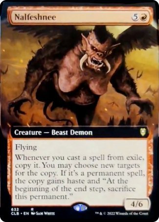 Nalfeshnee (Extended Art) [Commander Legends: Battle for Baldur's Gate] | Good Games North