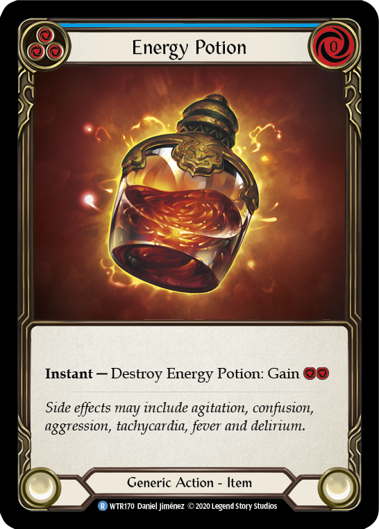 Energy Potion [U-WTR170] (Welcome to Rathe Unlimited)  Unlimited Rainbow Foil | Good Games North