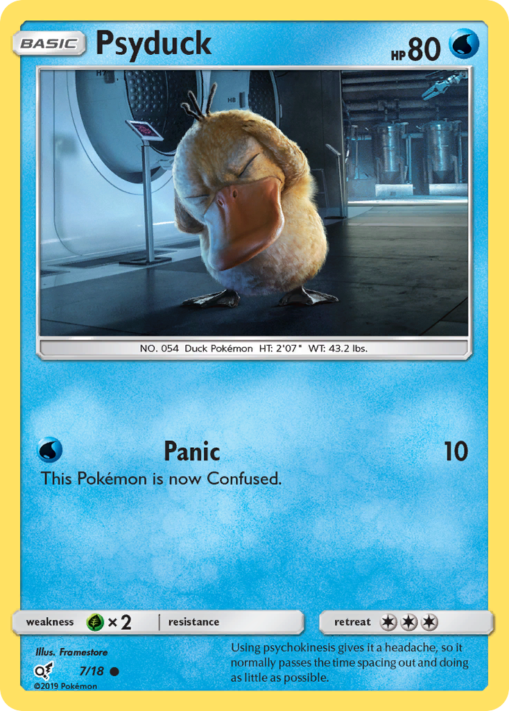 Psyduck (7/18) [Sun & Moon: Detective Pikachu] | Good Games North