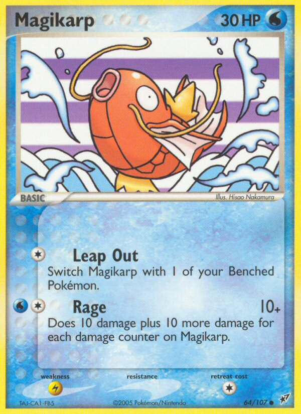 Magikarp (64/107) [EX: Deoxys] | Good Games North