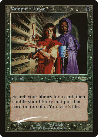 Vampiric Tutor [Judge Gift Cards 2000] | Good Games North