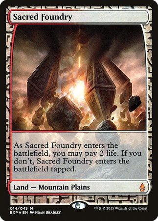 Sacred Foundry [Zendikar Expeditions] | Good Games North