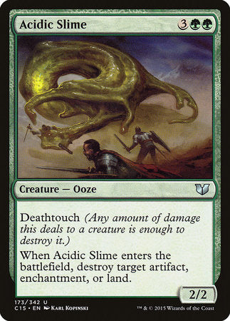 Acidic Slime [Commander 2015] | Good Games North