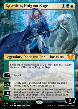 Kasmina, Enigma Sage (Extended) [Strixhaven: School of Mages] | Good Games North