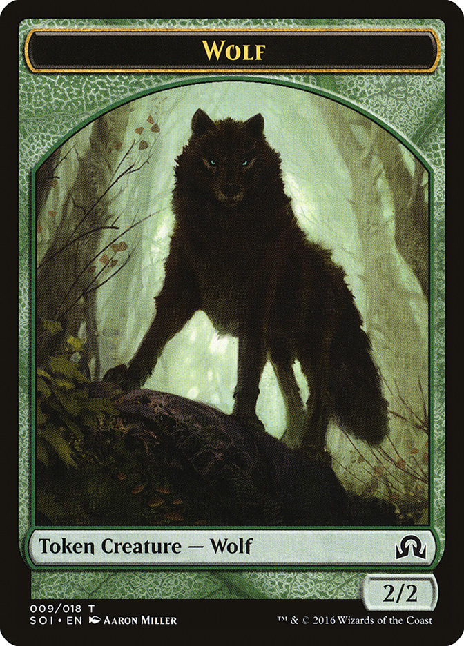 Wolf [Shadows over Innistrad Tokens] | Good Games North