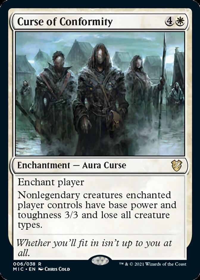 Curse of Conformity [Innistrad: Midnight Hunt Commander] | Good Games North