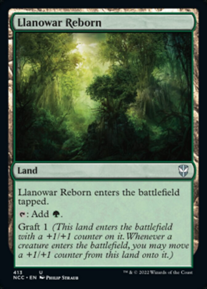 Llanowar Reborn [Streets of New Capenna Commander] | Good Games North