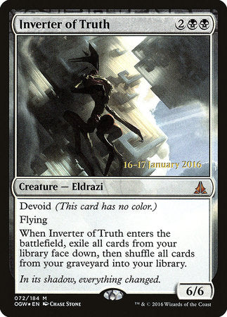 Inverter of Truth [Oath of the Gatewatch Promos] | Good Games North