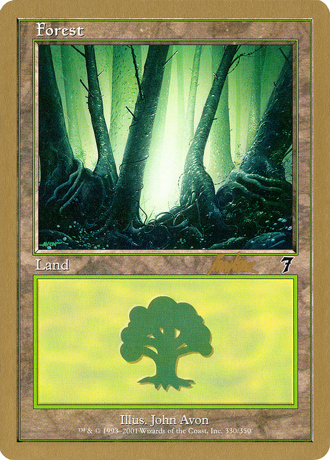 Forest (bk330) (Brian Kibler) [World Championship Decks 2002] | Good Games North