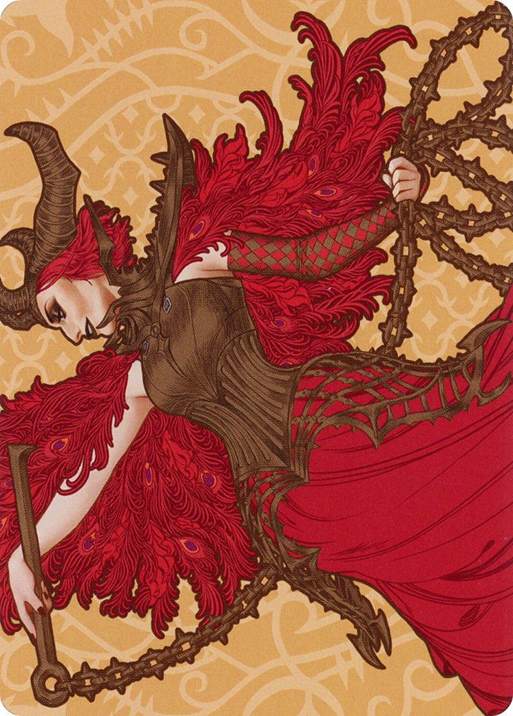 Judith, the Scourge Diva Art Card [March of the Machine Art Series] | Good Games North