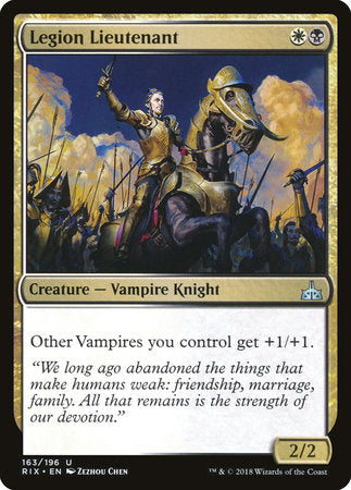 Legion Lieutenant [Rivals of Ixalan] | Good Games North