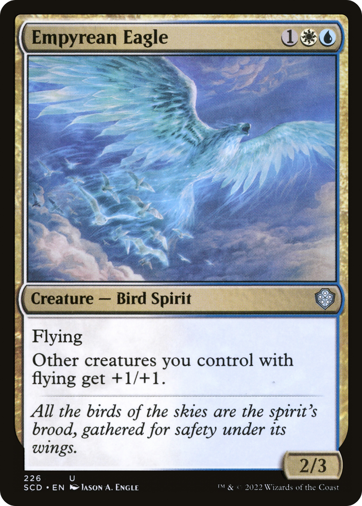 Empyrean Eagle [Starter Commander Decks] | Good Games North