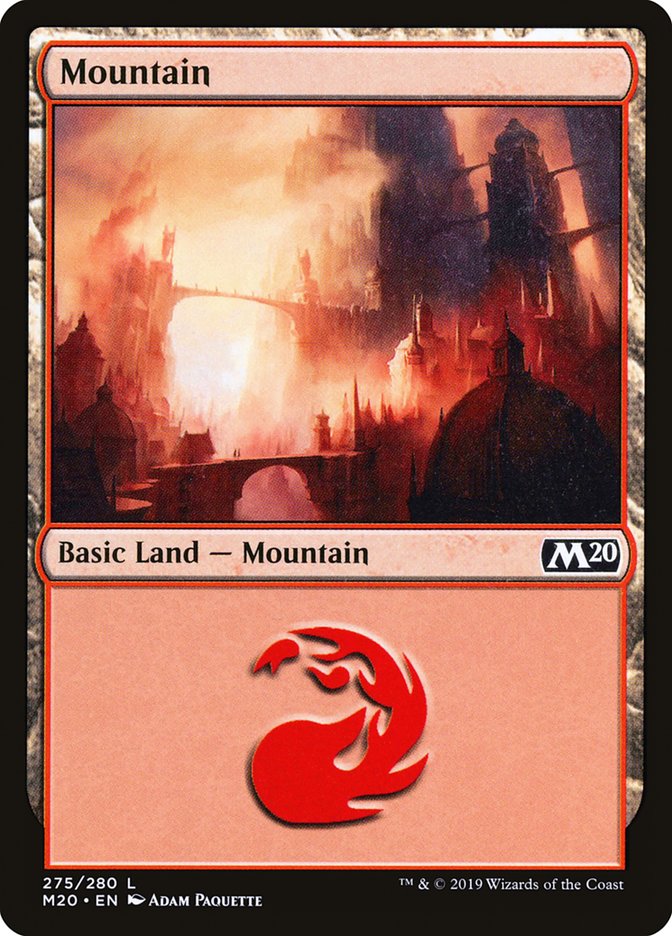 Mountain (#275) [Core Set 2020] | Good Games North