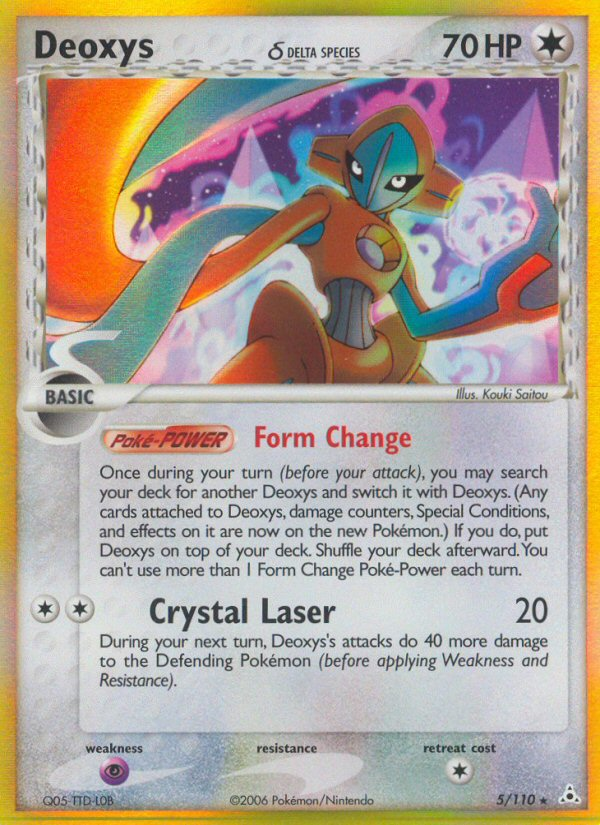 Deoxys (5/110) (Delta Species) [EX: Holon Phantoms] | Good Games North