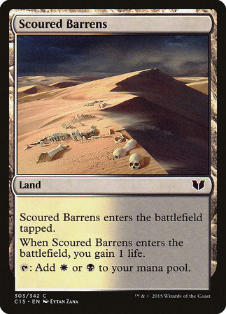 Scoured Barrens [Commander 2015] | Good Games North
