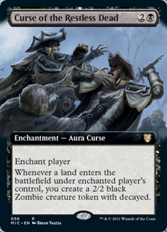 Curse of the Restless Dead (Extended) [Innistrad: Midnight Hunt Commander] | Good Games North