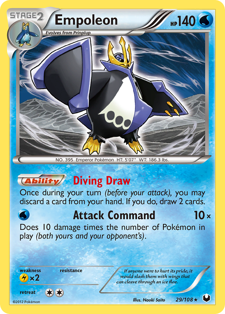Empoleon (29/108) [Black & White: Dark Explorers] | Good Games North