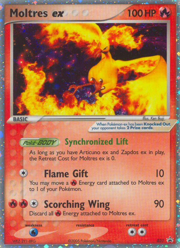 Moltres ex (031) [Nintendo: Black Star Promos] | Good Games North
