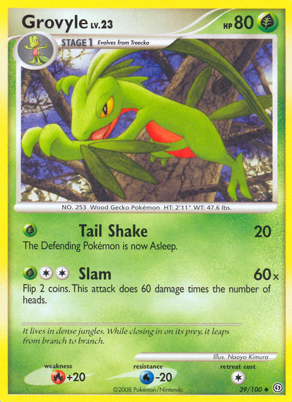 Grovyle (39/100) [Diamond & Pearl: Stormfront] | Good Games North