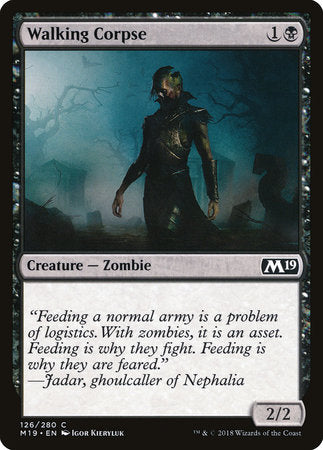 Walking Corpse [Core Set 2019] | Good Games North