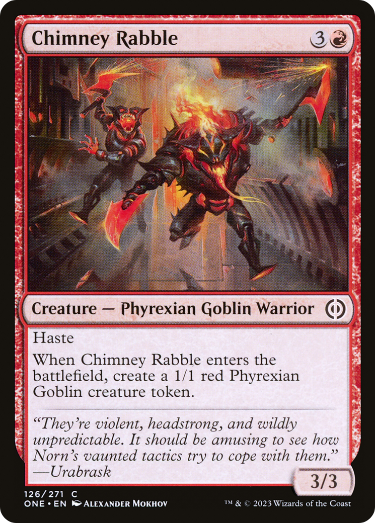 Chimney Rabble [Phyrexia: All Will Be One] | Good Games North
