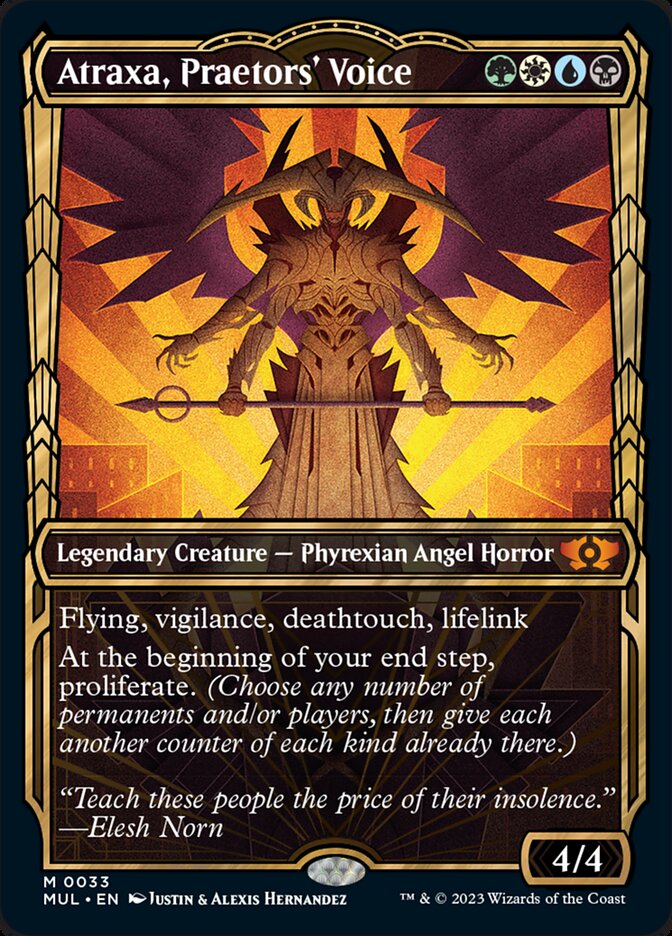 Atraxa, Praetors' Voice [Multiverse Legends] | Good Games North