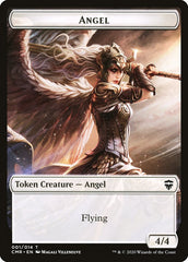 Angel // Spirit Token [Commander Legends Tokens] | Good Games North