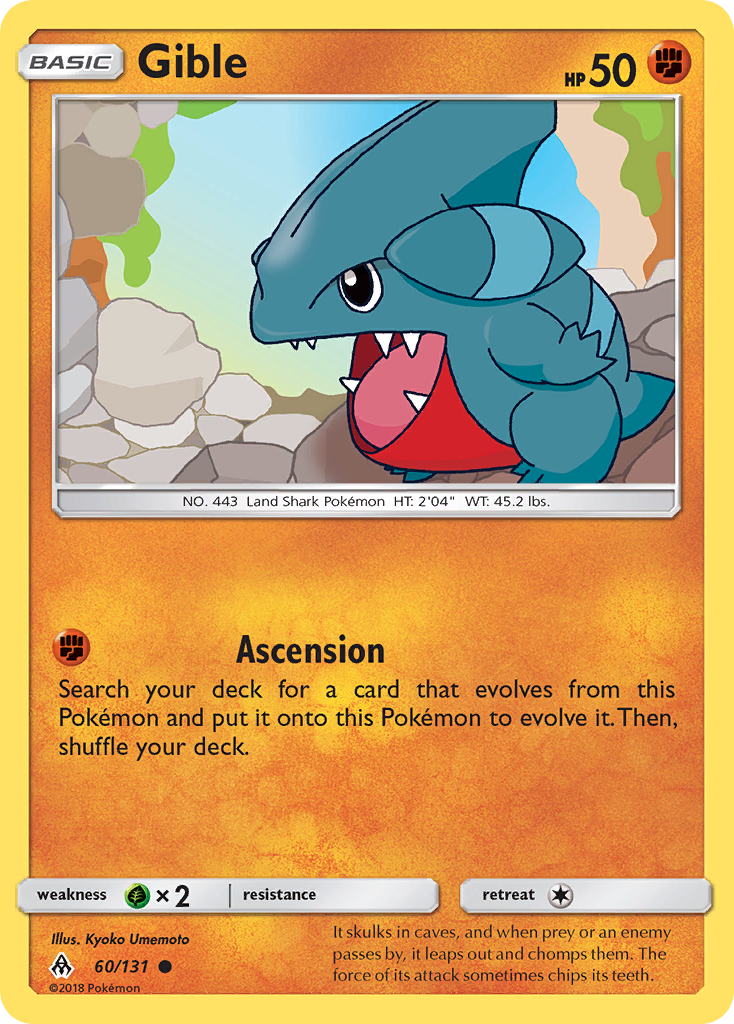 Gible (60/131) [Sun & Moon: Forbidden Light] | Good Games North