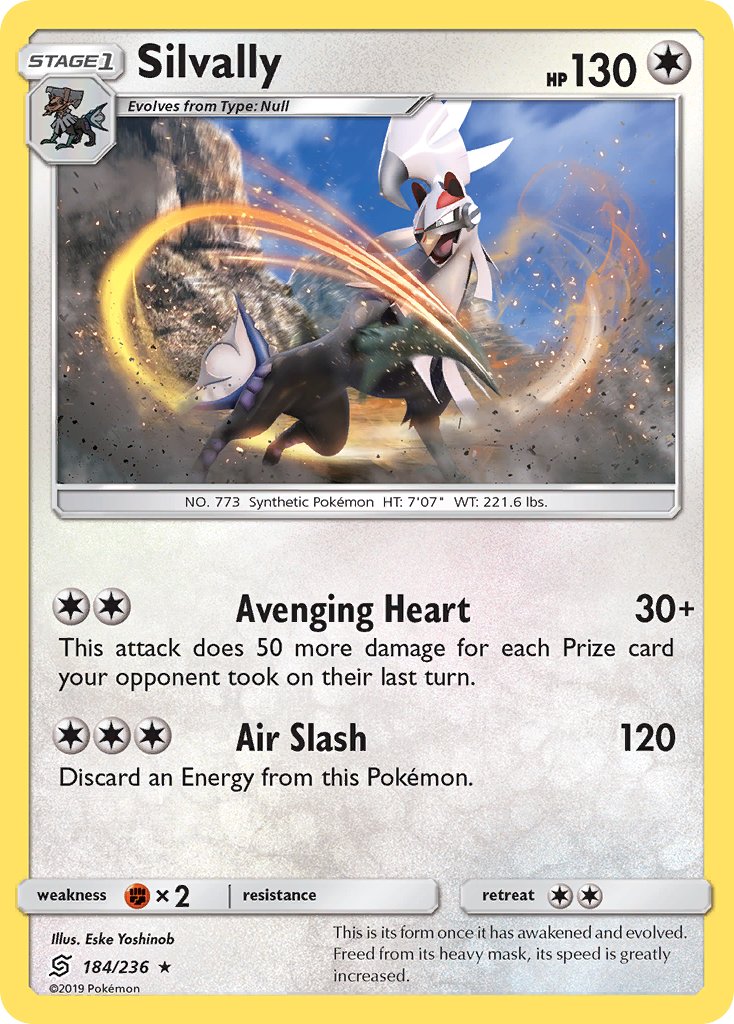Silvally (184/236) (Theme Deck Exclusive) [Sun & Moon: Unified Minds] | Good Games North