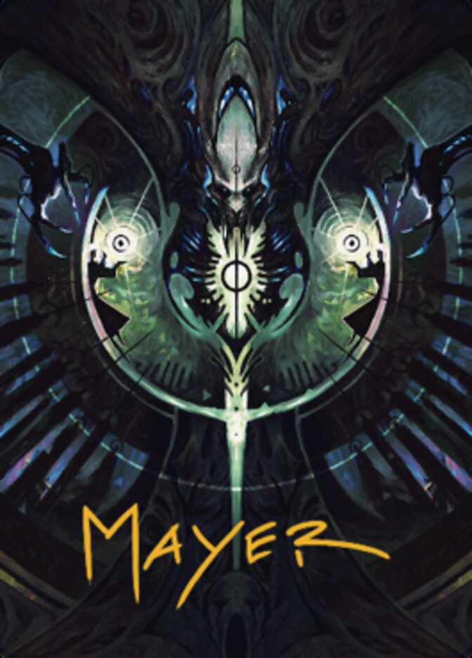 Gix's Command Art Card (Gold-Stamped Signature) [The Brothers' War Art Series] | Good Games North