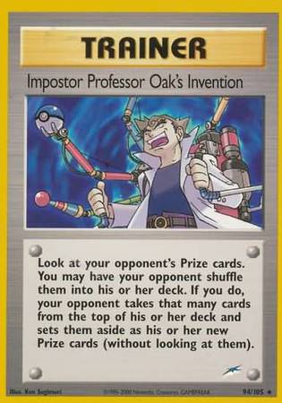 Impostor Professor Oak's Invention (94/105) [Neo Destiny Unlimited] | Good Games North