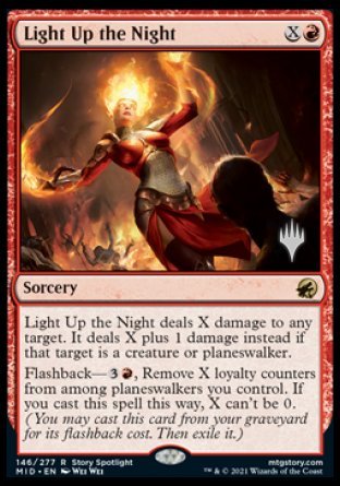 Light Up the Night (Promo Pack) [Innistrad: Midnight Hunt Promos] | Good Games North