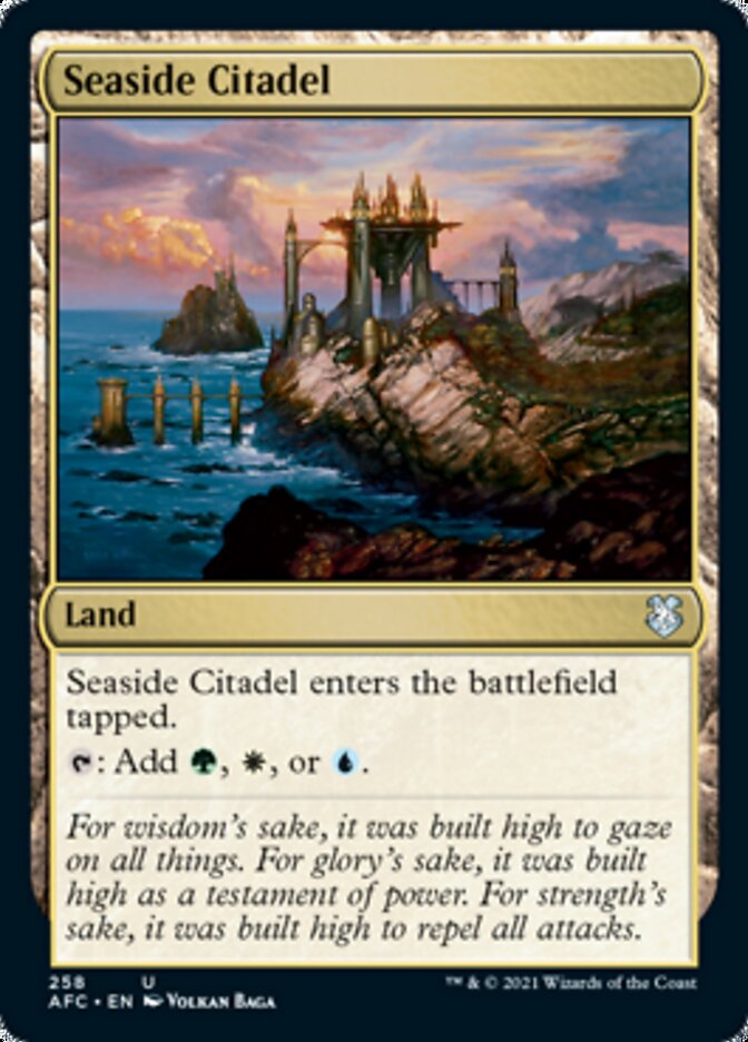 Seaside Citadel [Dungeons & Dragons: Adventures in the Forgotten Realms Commander] | Good Games North