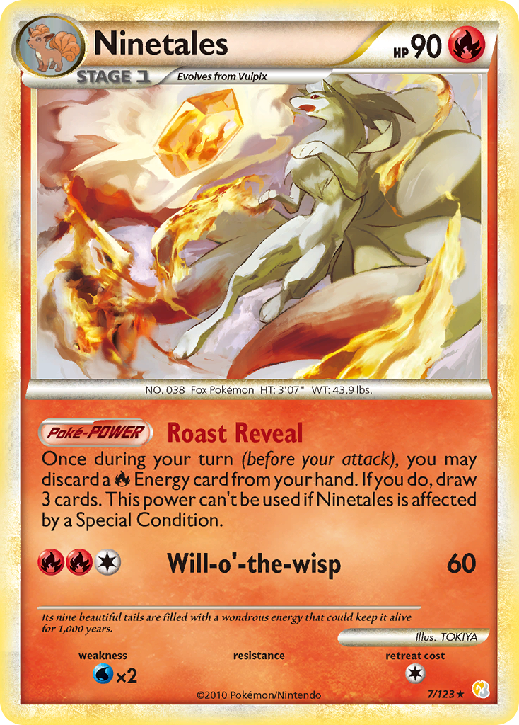 Ninetales (7/123) [HeartGold & SoulSilver: Base Set] | Good Games North