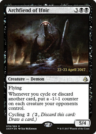 Archfiend of Ifnir [Amonkhet Promos] | Good Games North
