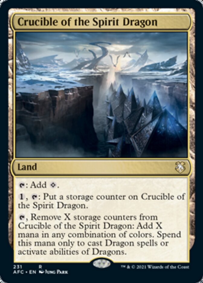 Crucible of the Spirit Dragon [Dungeons & Dragons: Adventures in the Forgotten Realms Commander] | Good Games North